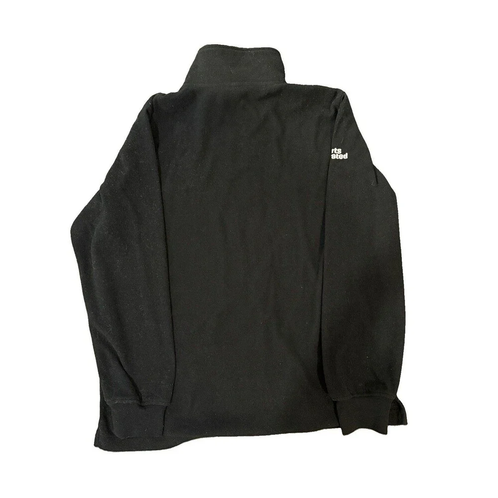 VTG Y2K Cleveland Browns Sports Illustrated FullZip Fleece  Jacket Black Size XL
